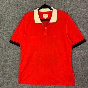 Band of Outsiders Polo Shirt Size‎ 5 This is Not a Polo Shirt Red